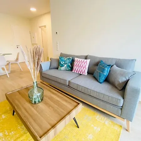 Luxury 2023 One Bedroom Flat In City Center W Parking Appartement Luxembourg